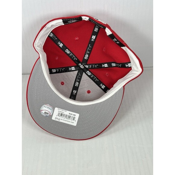 New Era Philadelphia Phillies 1980 World Series 59FIFTY Fitted Hat Cap Sz 7 5/8 - Picture 5 of 5